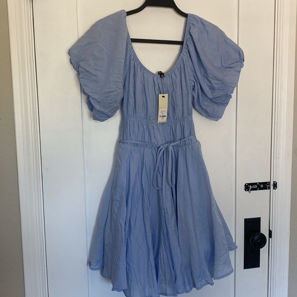Francesca’s Collection Baby Blue Dress - Picture 2 of 8